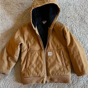Boys Carhartt Kids Brown Hooded Jacket